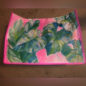Lilly Pulitzer Palm Leaf Shopping Bag